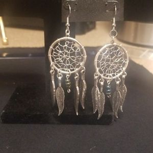 Earrings Drean Catcher metal